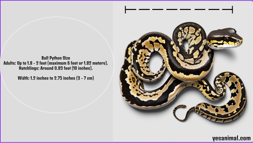 Ball Python Size Explained How Big Are They Compared To Others? Yes